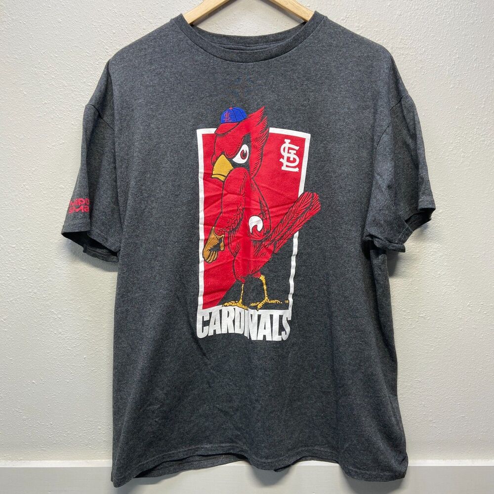 MLB St Louis Cardinals Baseball Red Bird T-Shirt Sz XL SGA